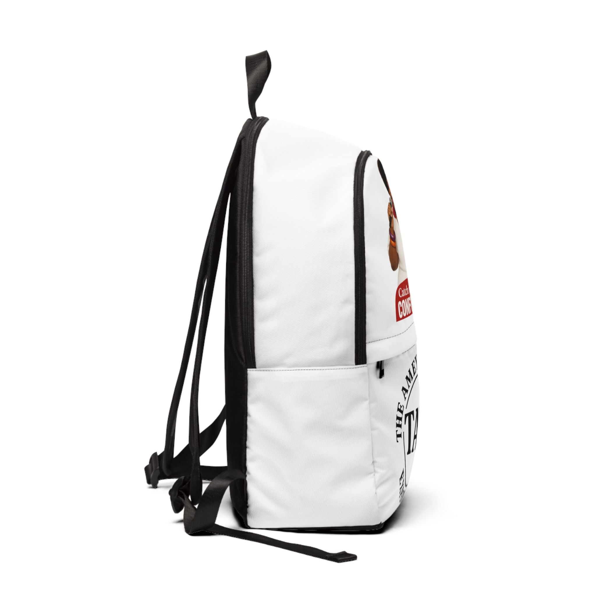 Confidence-Boosting Unisex Backpack, Catch Me in My Confidence Design, Empowering Backpack, Motivational Backpack for Adults, The Ameya Taylor Experience